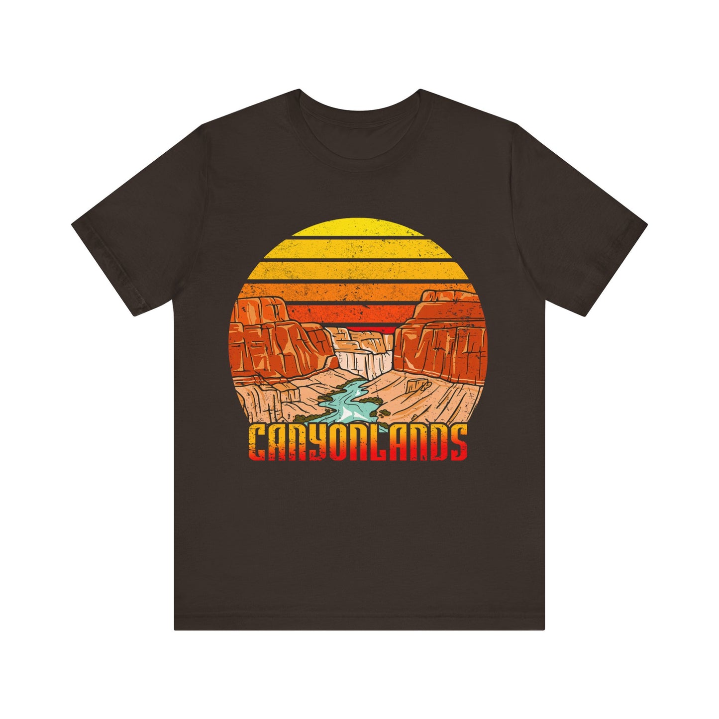 Vintage Canyonlands National Park Camping Hiking Retro Wilderess Mountain shirt - NPT183ALL