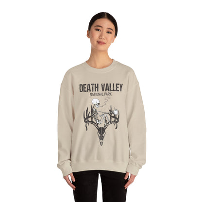 Death Valley National Park Skull Skeleton Camping Mountain Sweatshirt - NP0216ALL