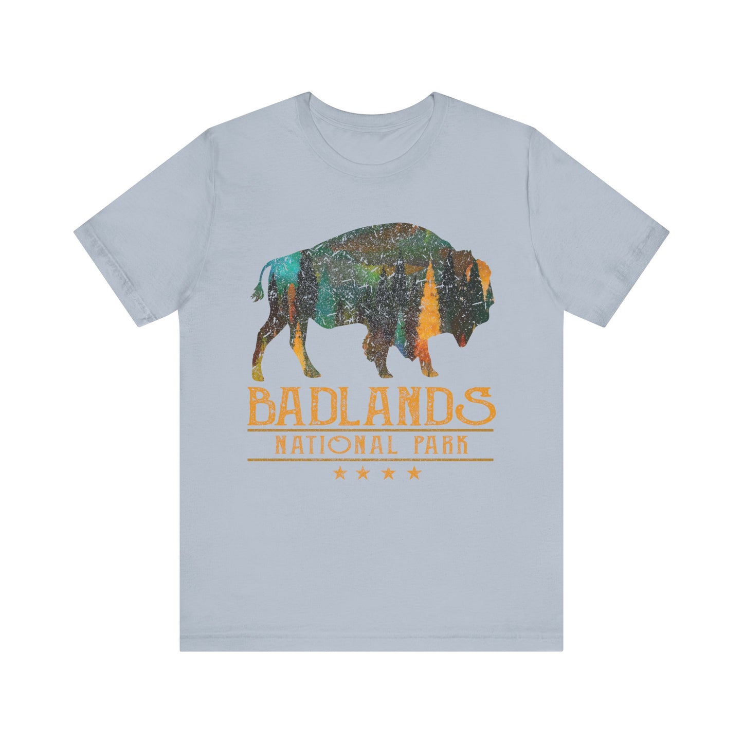 Badlands Shirt, Badland National Park Buffalo Bison South Dakota shirt - NPT082ALL