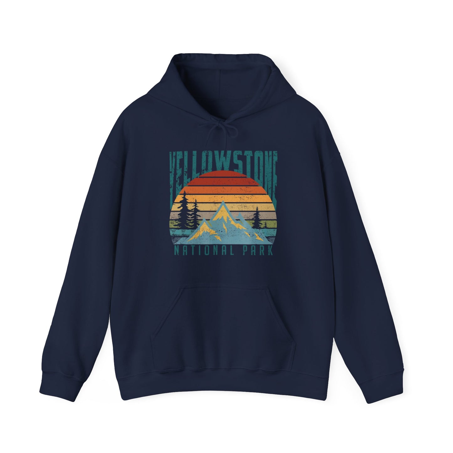 Yellowstone National Park NPS Camping Hoodie - NP003ALL