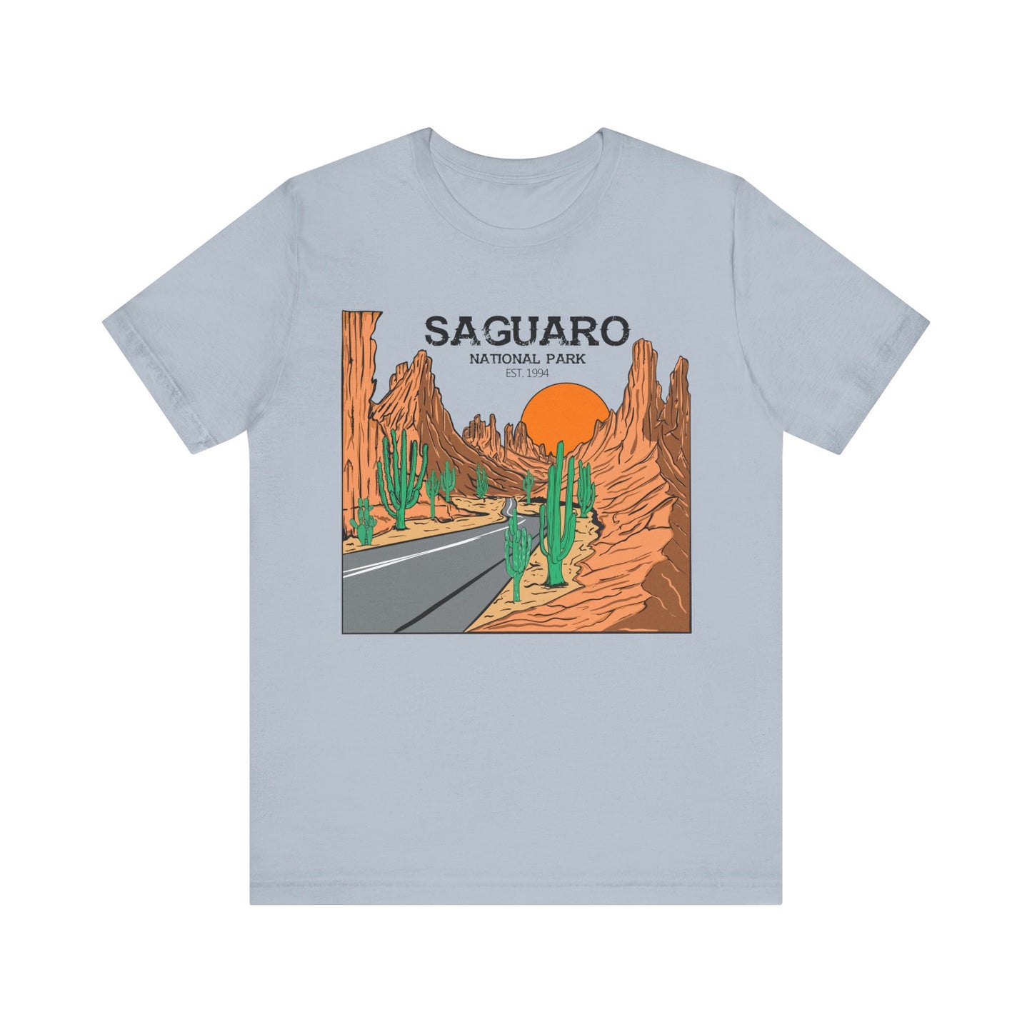 Saguaro Desert Shirt, Arizona Saguaro National Park Cactus Mountain Saguaro Cactus Shirt - NPT159ALL