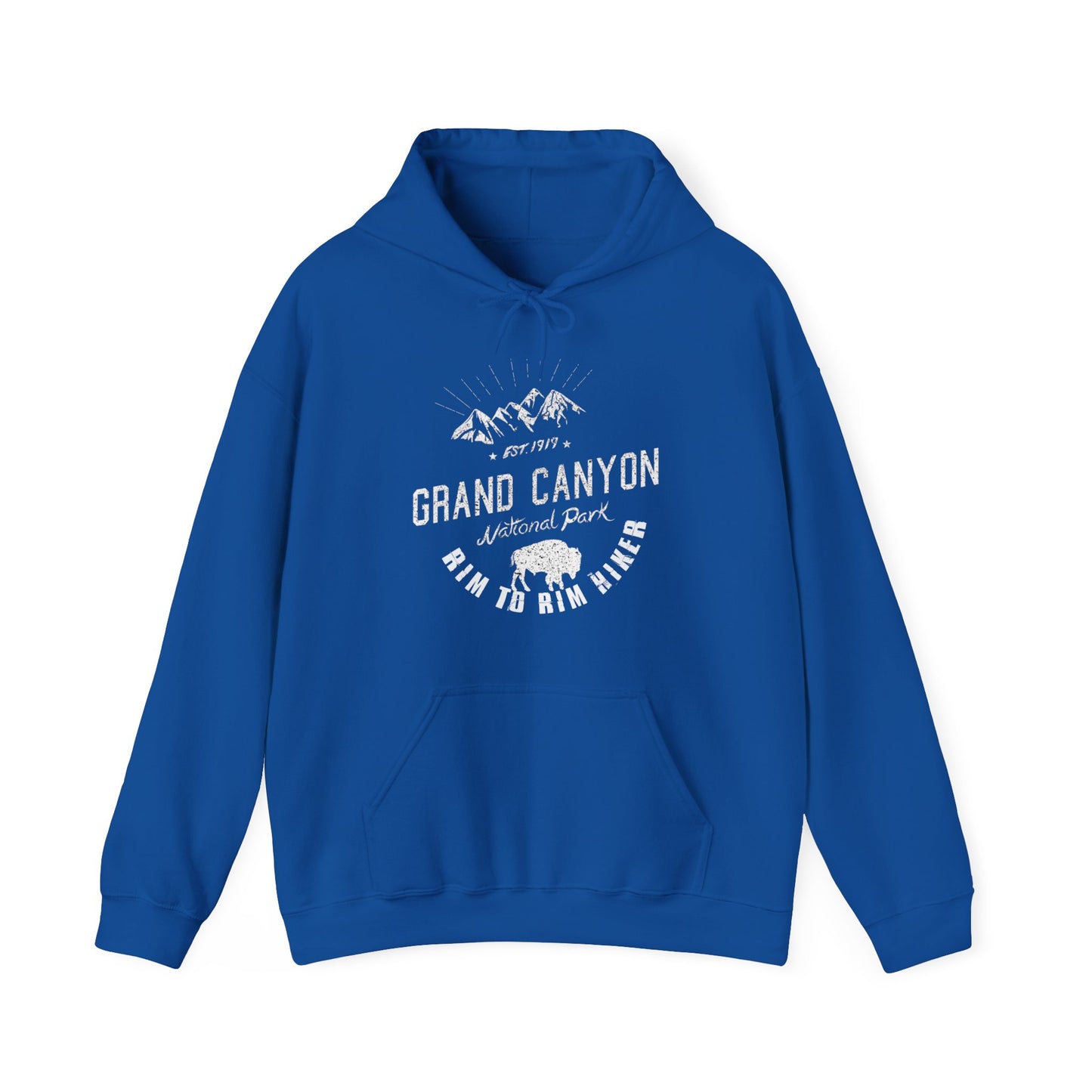 Rim To Rim Hiker Grand Canyon National Park Hiking Hoodie - NP036ALL