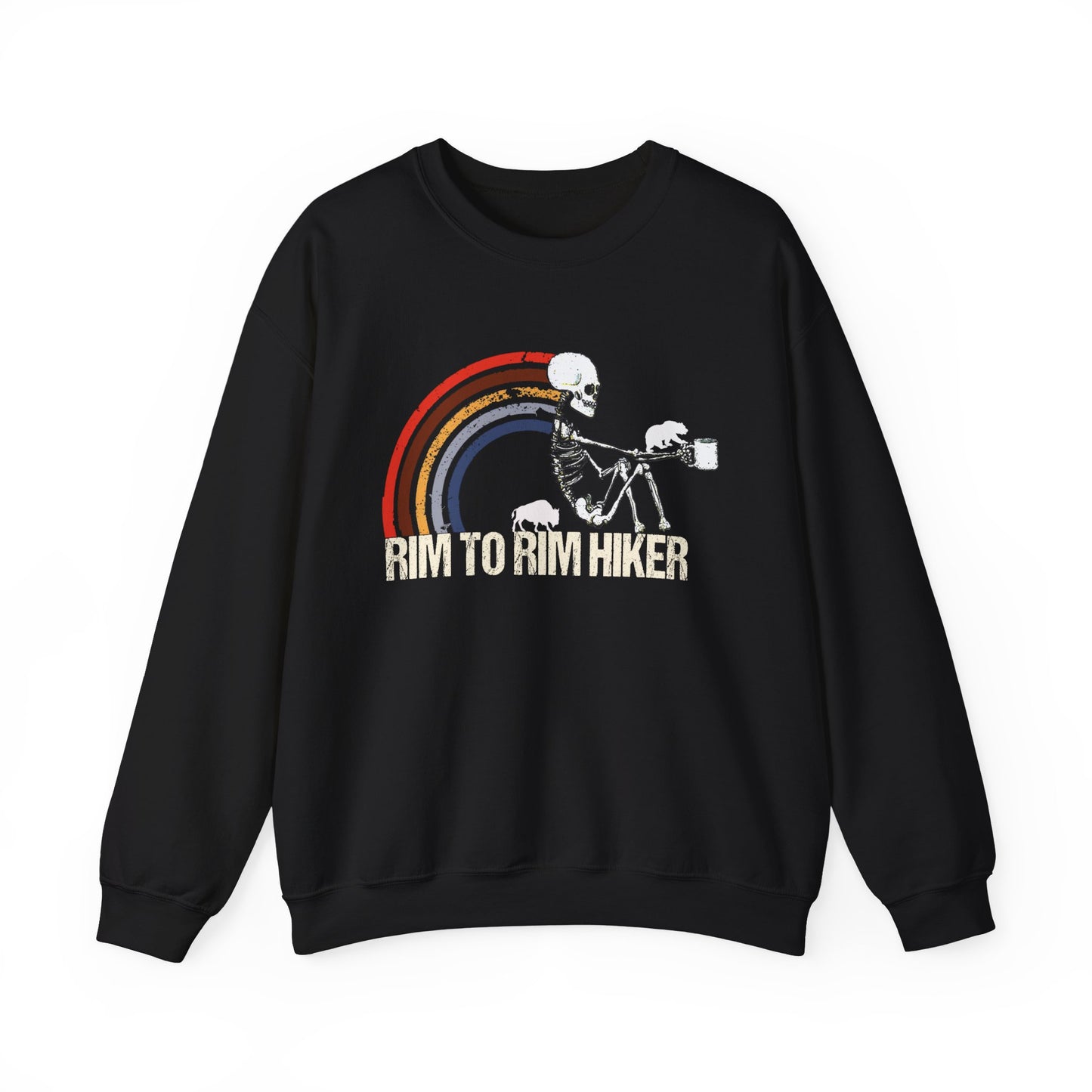 Custom Rim 2 Rim Hiker Grand Canyon National Park Sweatshirt - NP0357ALL