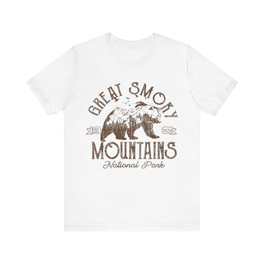 Great Smoky Mountains shirt, US National Parks Hiking Camping Shirt - BINH050