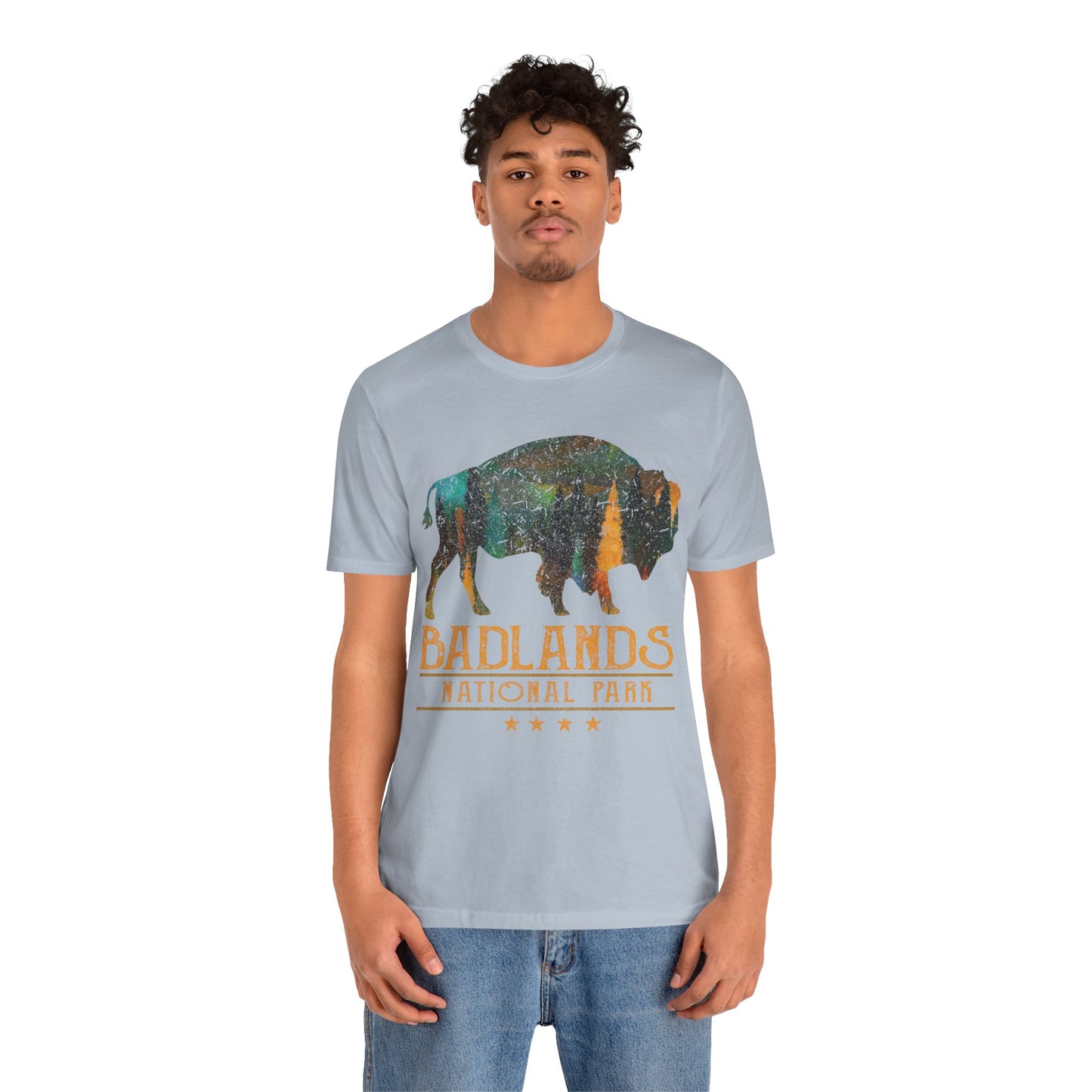 Badlands Shirt, Badland National Park Buffalo Bison South Dakota shirt - NPT082ALL