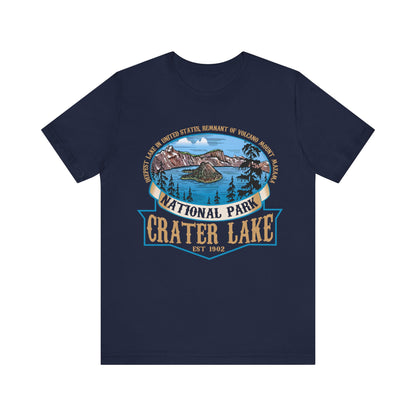 Crater Lake National Park Acadia Camping Trip Oregon Shirt - NPT085ALL