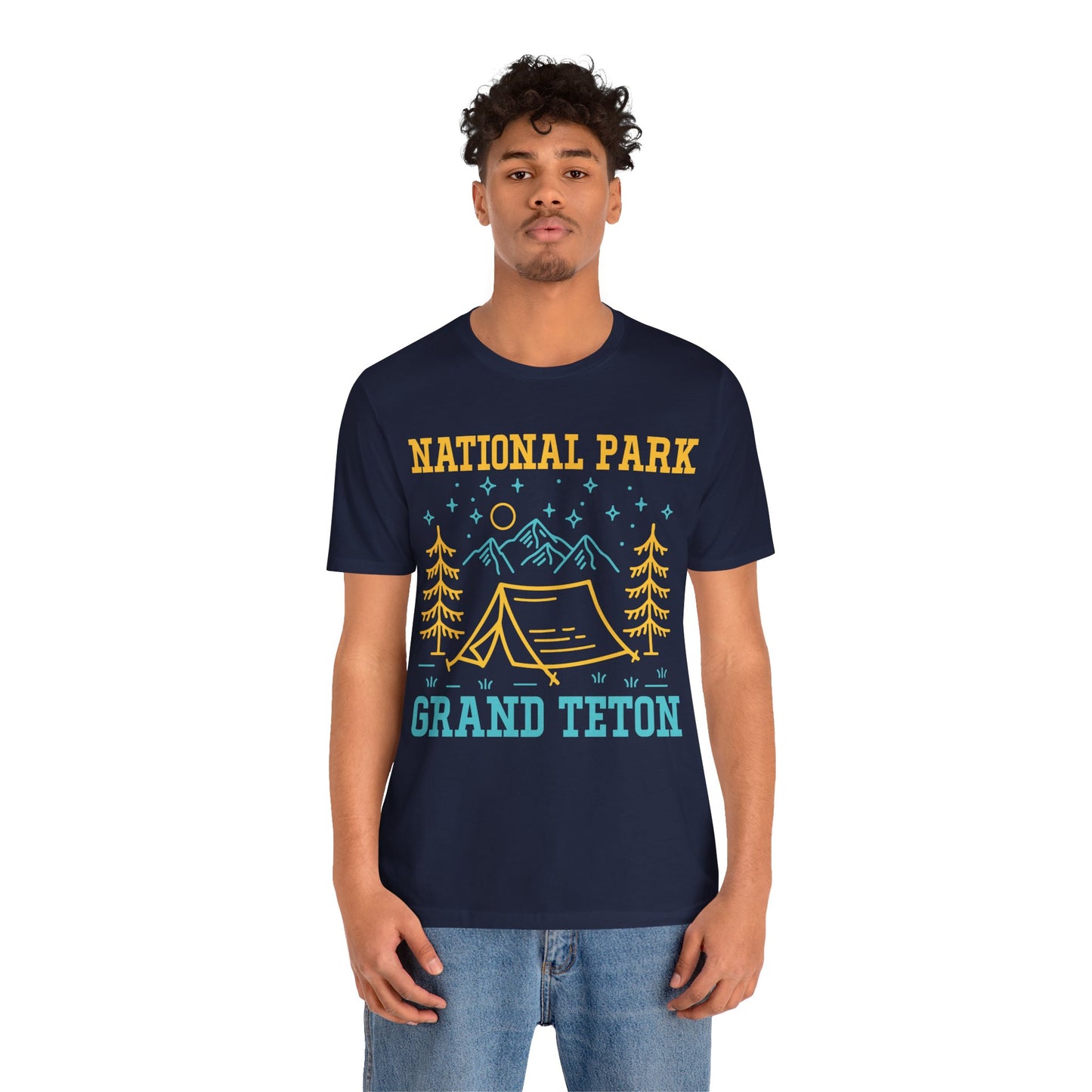 Grand Teton National Park Hiking Camping Hiking shirt - NPT149ALL