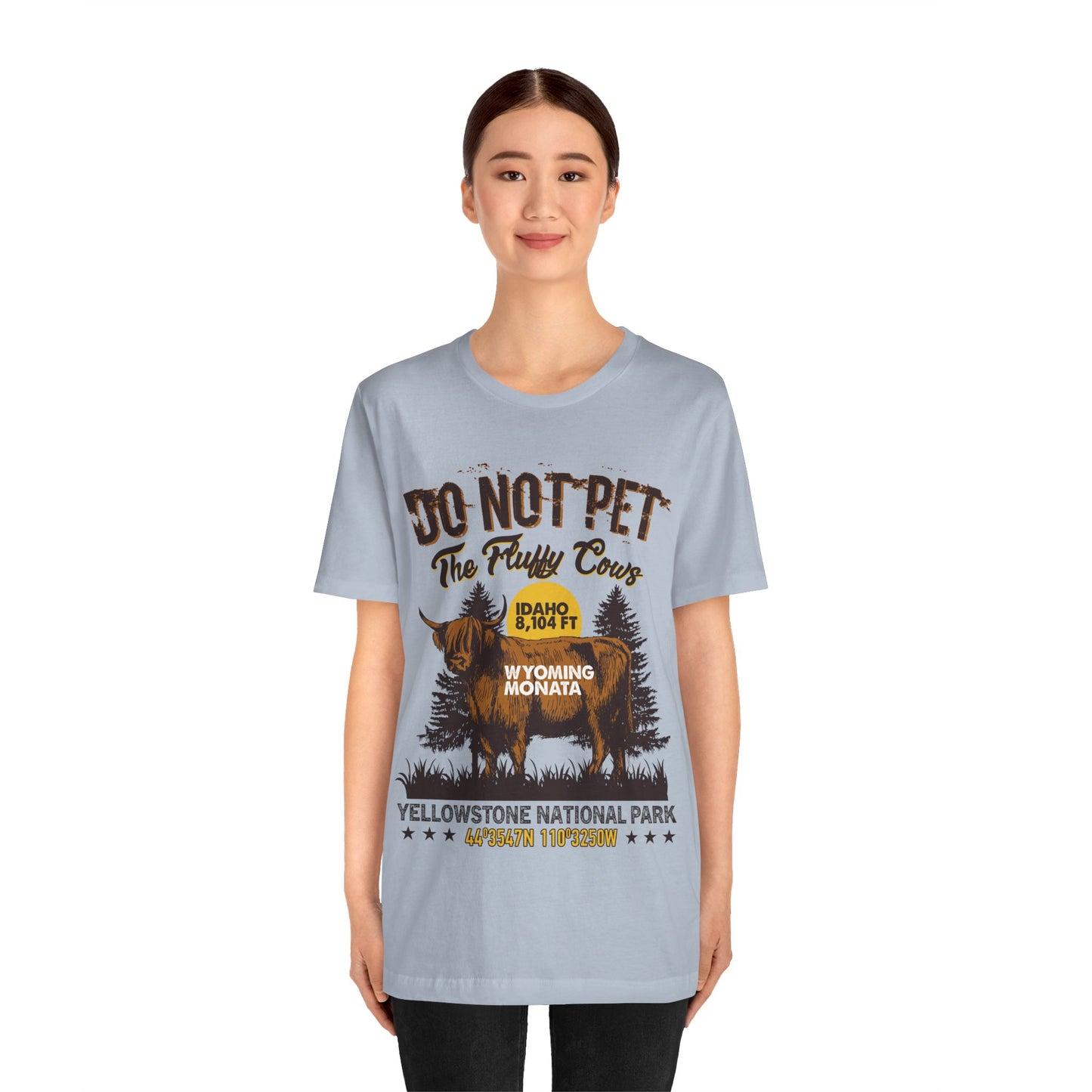 Don't Pet The Fluffy Cows Shirt, Vintage Yellowstone National Park Idaho Wyoming Monata Buffalo Shirt - NPT108ALL