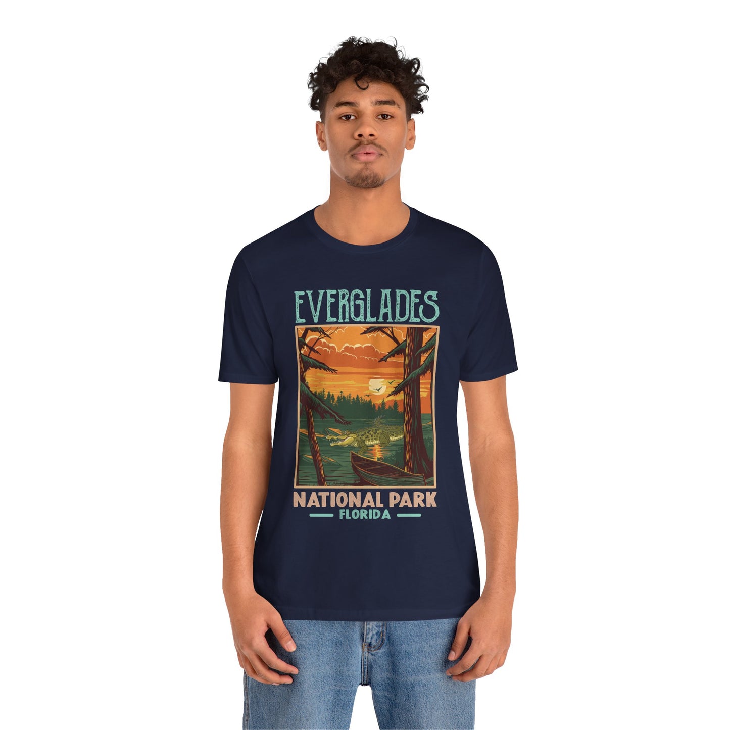 Everglades National Park Crocodile Florida Alligators Travel Hiking Mountain shirt - NPT195ALL