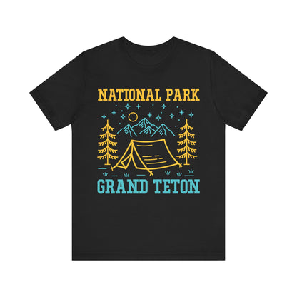 Grand Teton National Park Hiking Camping Hiking shirt - NPT149ALL