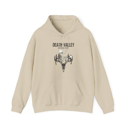 Death Valley National Park Skull Skeleton Camping Mountain  Hoodie - NP0216ALL