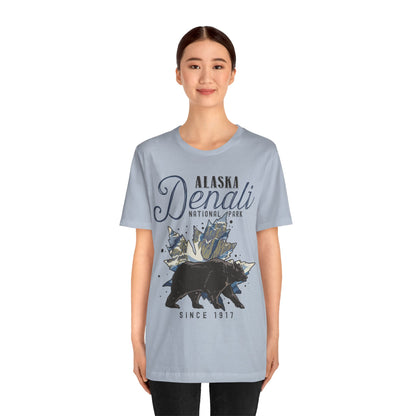 Vintage Denali National Park Retro Bear Alaska Shirt - NPT084ALL