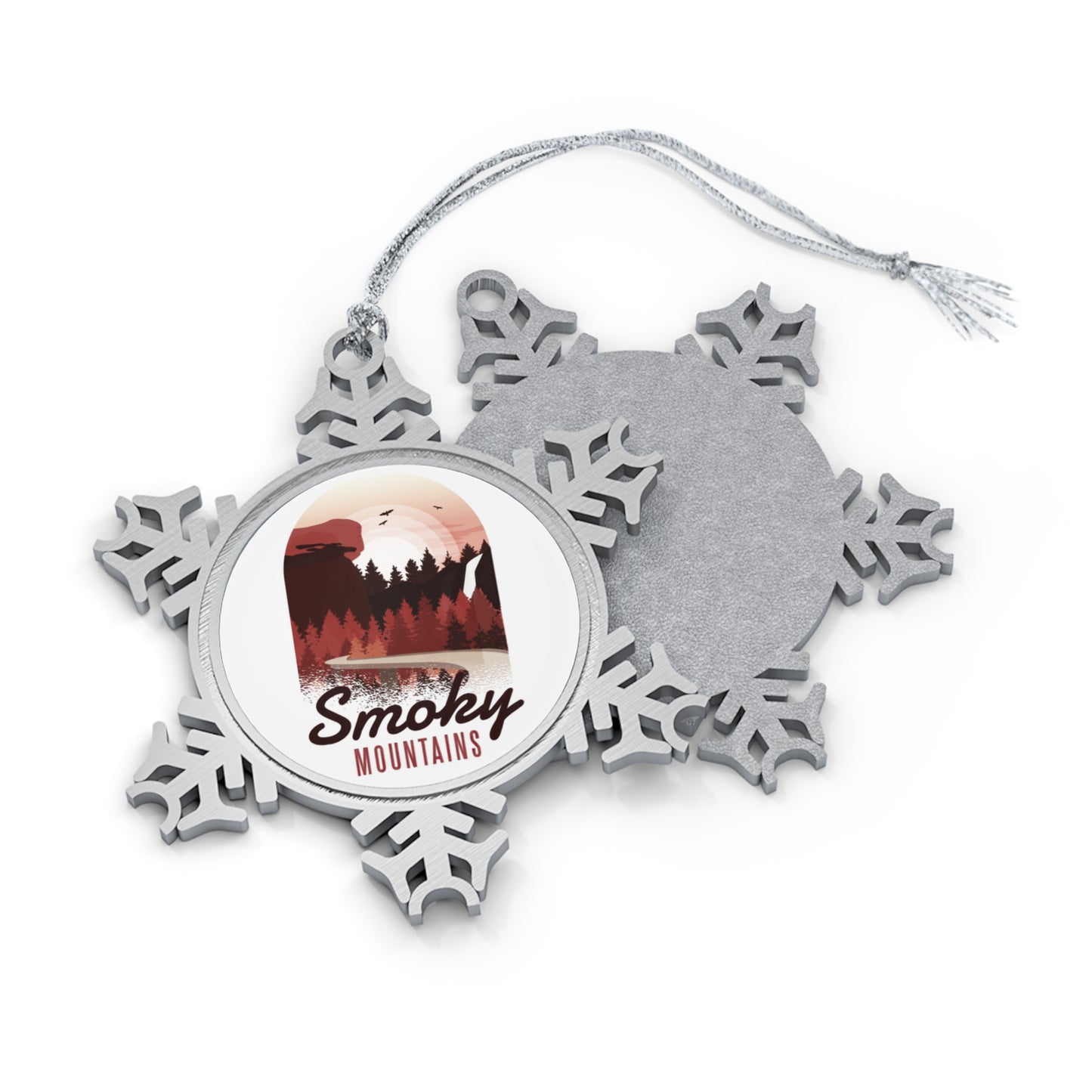 Smoky Mountains National Park Ornament, Gifts from Family for Holiday Decor, Unique Customizable Christmas Gifts for Friends