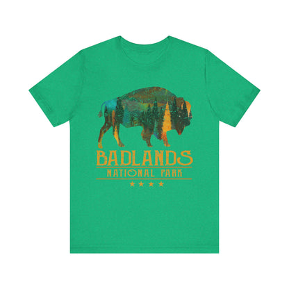 Badlands Shirt, Badland National Park Buffalo Bison South Dakota shirt - NPT082ALL