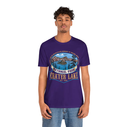 Crater Lake National Park Acadia Camping Trip Oregon Shirt - NPT085ALL