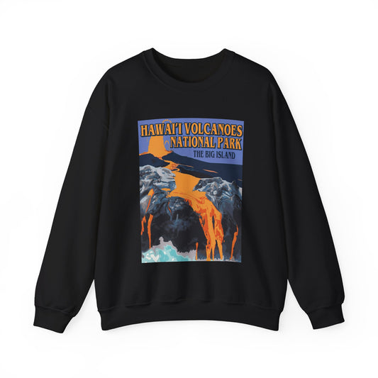 Hawaii Volcanoes National Park  The Big Island Camping Sweatshirt - NPT156ALL