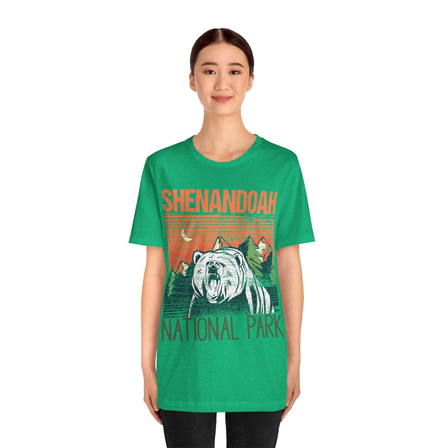 Shenandoah National Park Camping Forest Bear Hiking Shirt - NP0331ALL