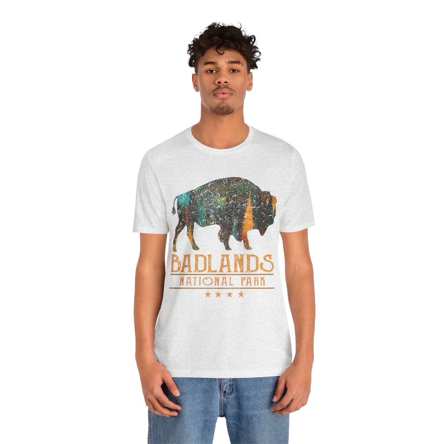 Badlands Shirt, Badland National Park Buffalo Bison South Dakota shirt - NPT082ALL