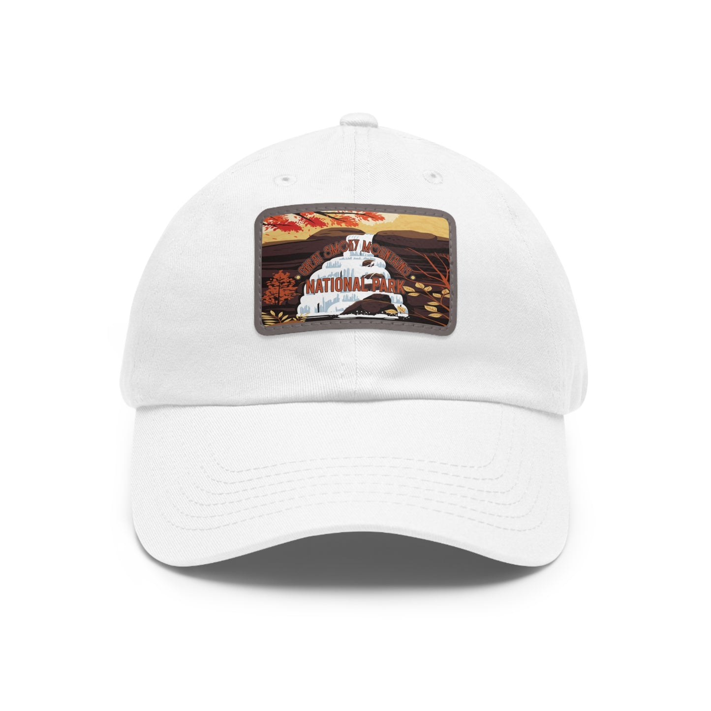 Grand Canyon Leather Patch Hat, Inspirational Mountain Travel Gifts for Dad, Birthday Gifts from Family and Friends HATNP015