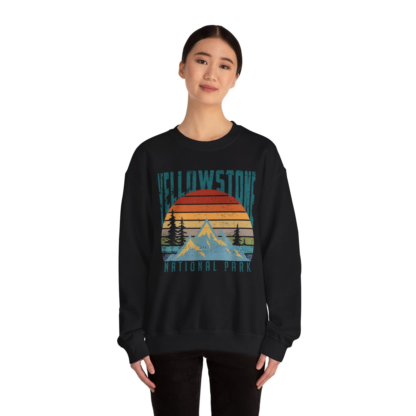 Yellowstone National Park NPS Camping Sweatshirt - NP003ALL