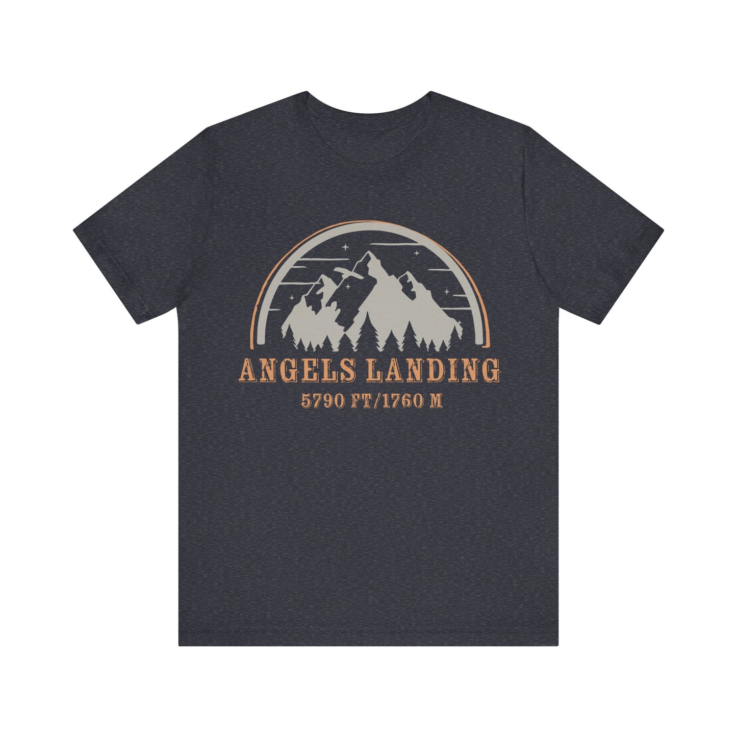 Angels Landing Shirt,  Zion National Park Camping Zion Poster Angels Landing Mountains Shirt - NPT116ALL