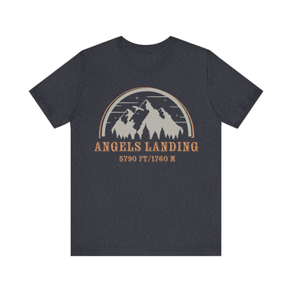 Angels Landing Shirt,  Zion National Park Camping Zion Poster Angels Landing Mountains Shirt - NPT116ALL