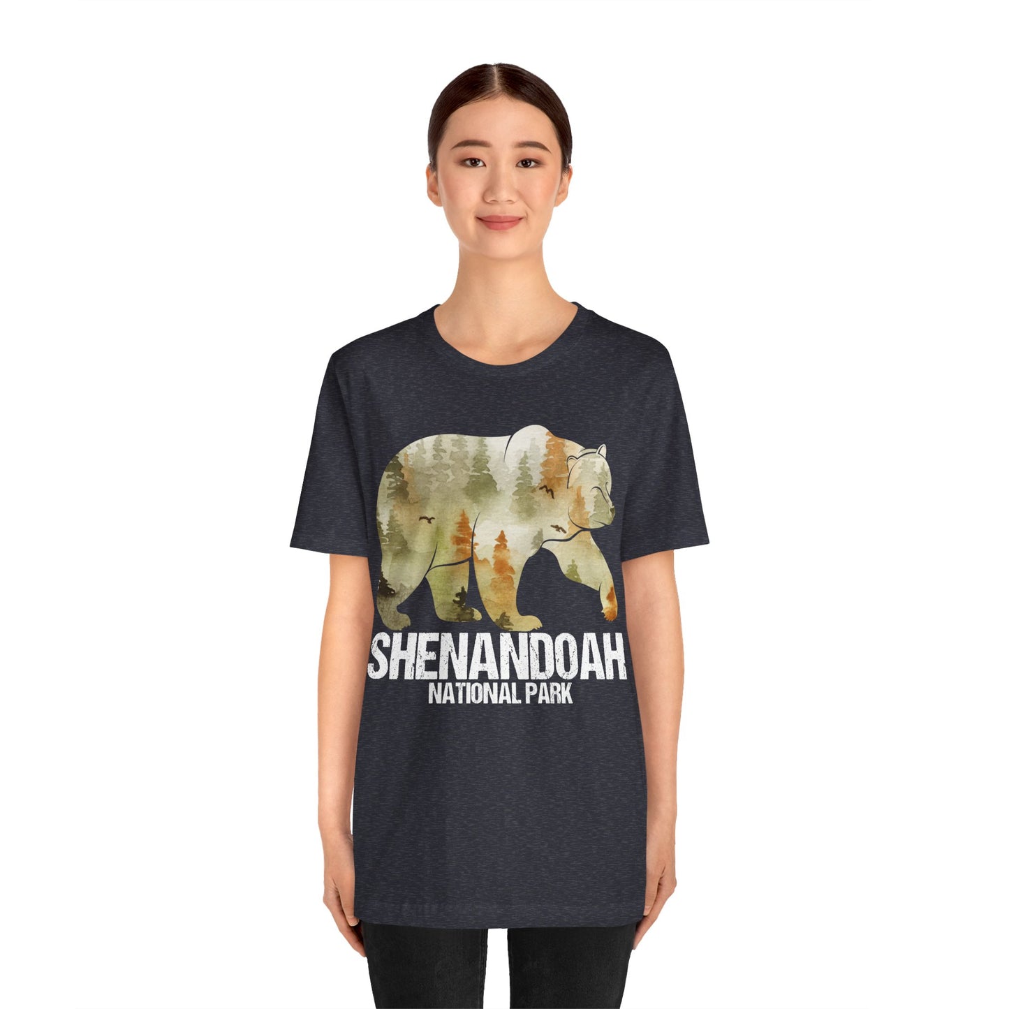 Shenandoah Shirt, Shenandoah National Park Camping Forest Bear Hiking Shirt - NP0234ALL