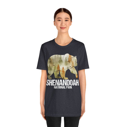 Shenandoah Shirt, Shenandoah National Park Camping Forest Bear Hiking Shirt - NP0234ALL