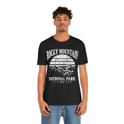 Vintage Rocky Mountains National Park Camping Hiking shirt - NPT099ALL