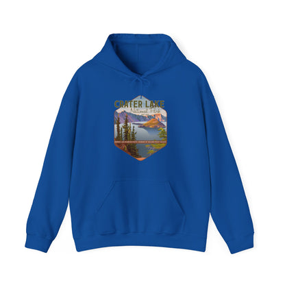 Crater Lake National Park NPS Camping Hiking Hoodie - NPT007ALL