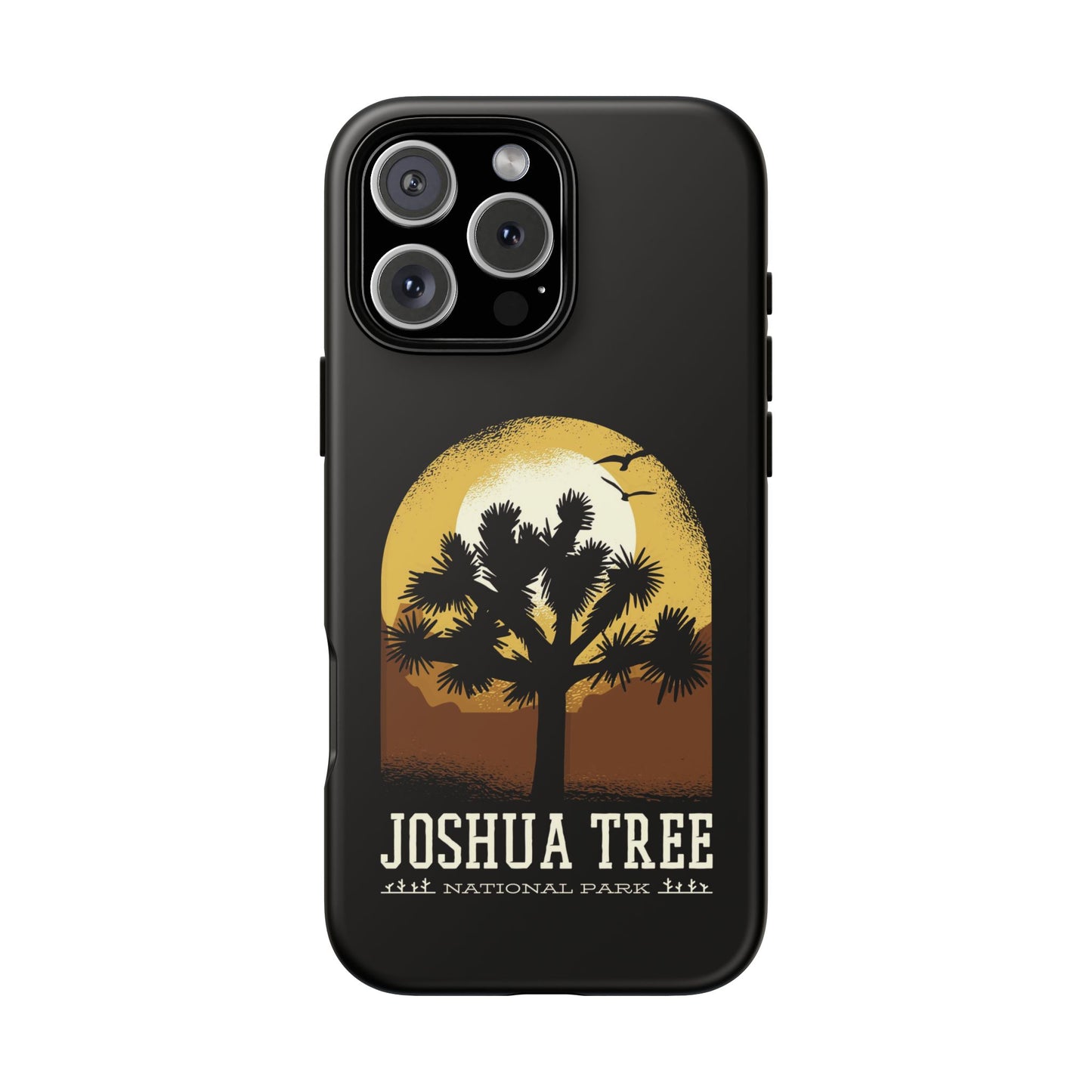 Vintage Joshua Tree National Park iPhone 16 Pro Max Case, Inspirational Gifts for Nature Lovers, Birthdays, Holidays Gifts