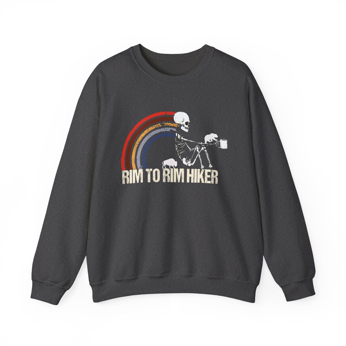 Custom Rim 2 Rim Hiker Grand Canyon National Park Sweatshirt - NP0357ALL