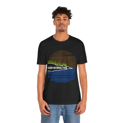 Acadia Crewneck Shirt, Acadia National Park Mount Desert Island Maine Cadillac Mountain shirt, Acadia Camping shirt - NP001ALL