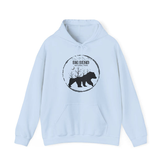 Big Bend National Park Bear Forest Camping Mountain Hoodie - NP0224ALL