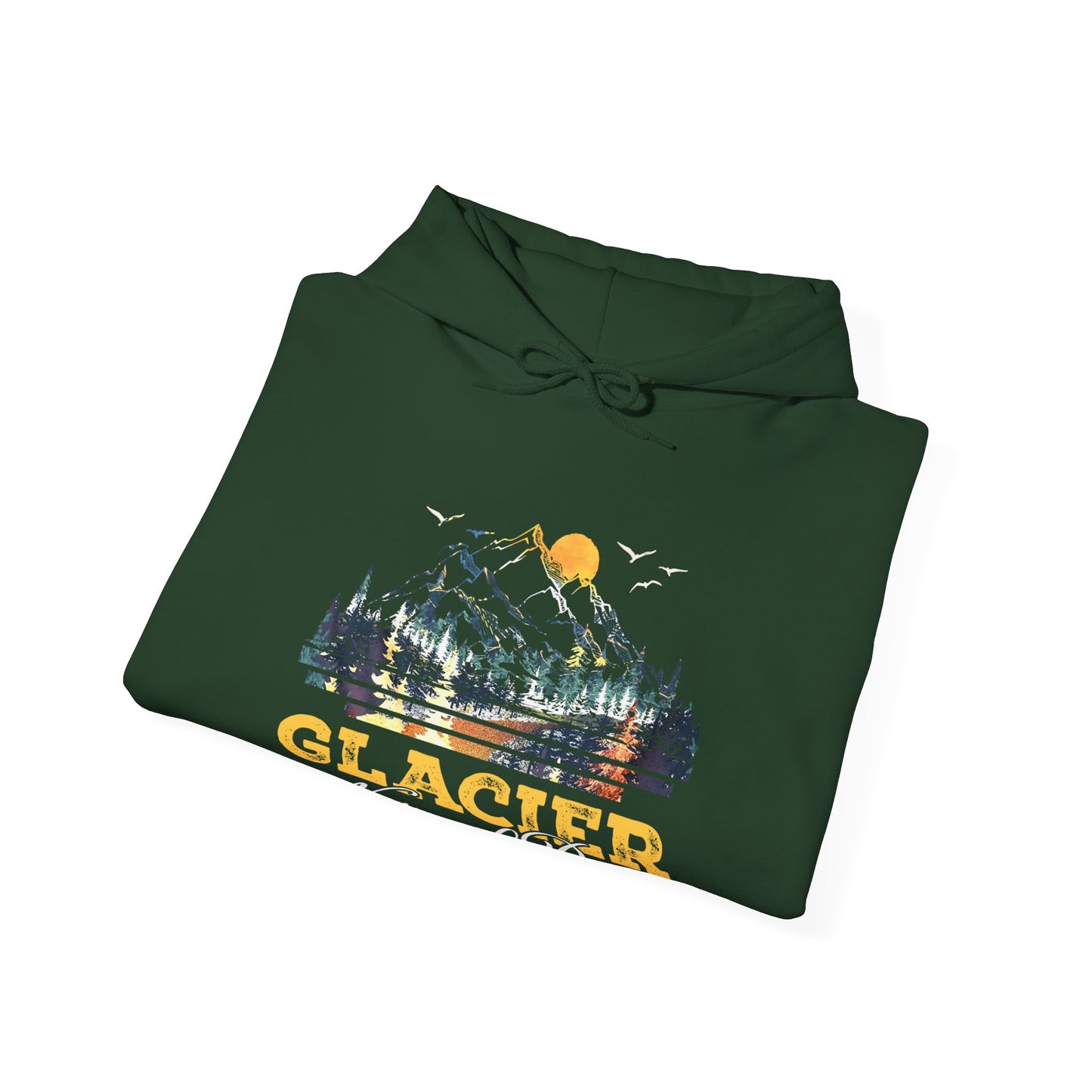 Glacier National Park Camping Hiking Mountain Hiking Hoodie - NPT023ALL