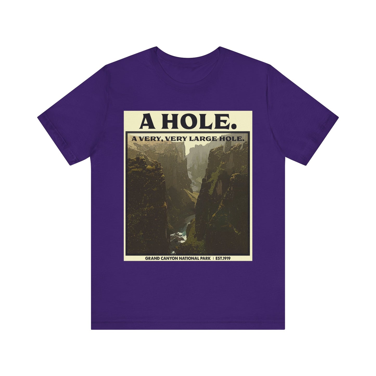 Grand Canyon Shirt, Grand Canyon National Park Poster Very Large Hole Extraordinary Mountains shirt - EXNP011ALL