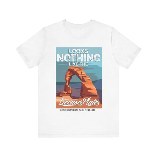 Arches Crewneck Shirt, Arches National Park Look Nothing America Extraordinary National Parks shirt - EXNP006ALL