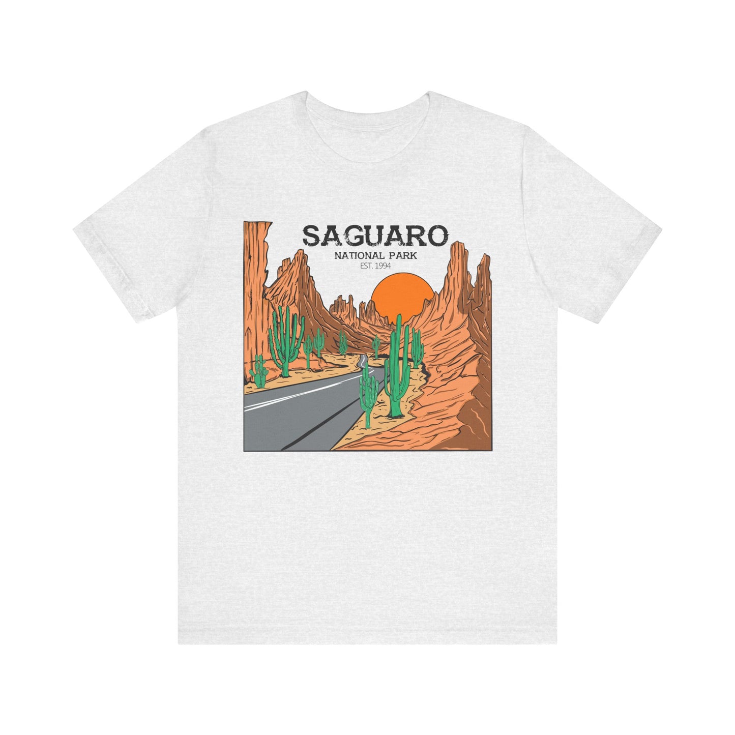 Saguaro Desert Shirt, Arizona Saguaro National Park Cactus Mountain Saguaro Cactus Shirt - NPT159ALL