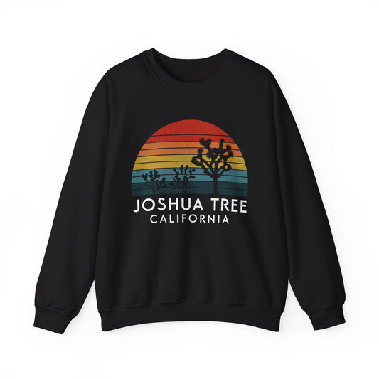 Joshua Tree California Vintage Retro Camping National Park Sweatshirt - NPT021ALL