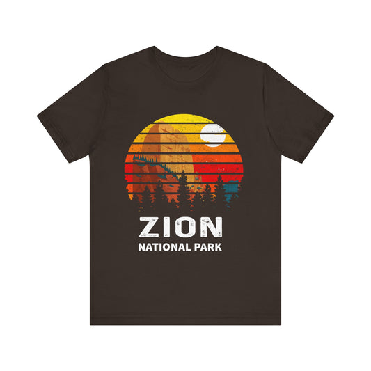 Zion National Park Camping Zion Art Zion Poster Shirt - NP044ALL