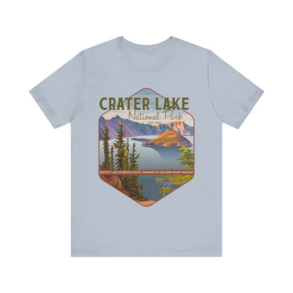 Crater Lake WeHikers Shirt, Crater Lake National Park NPS Camping Shirt - NPT007ALL