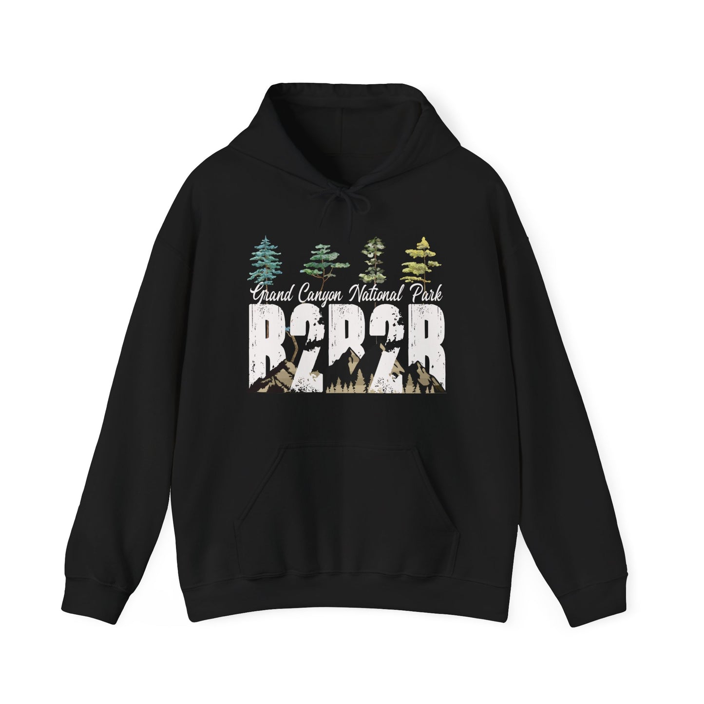 Rim To Rim To Rim Grand Canyon National Park R2R2R Hiking Hoodie - NP0362ALL