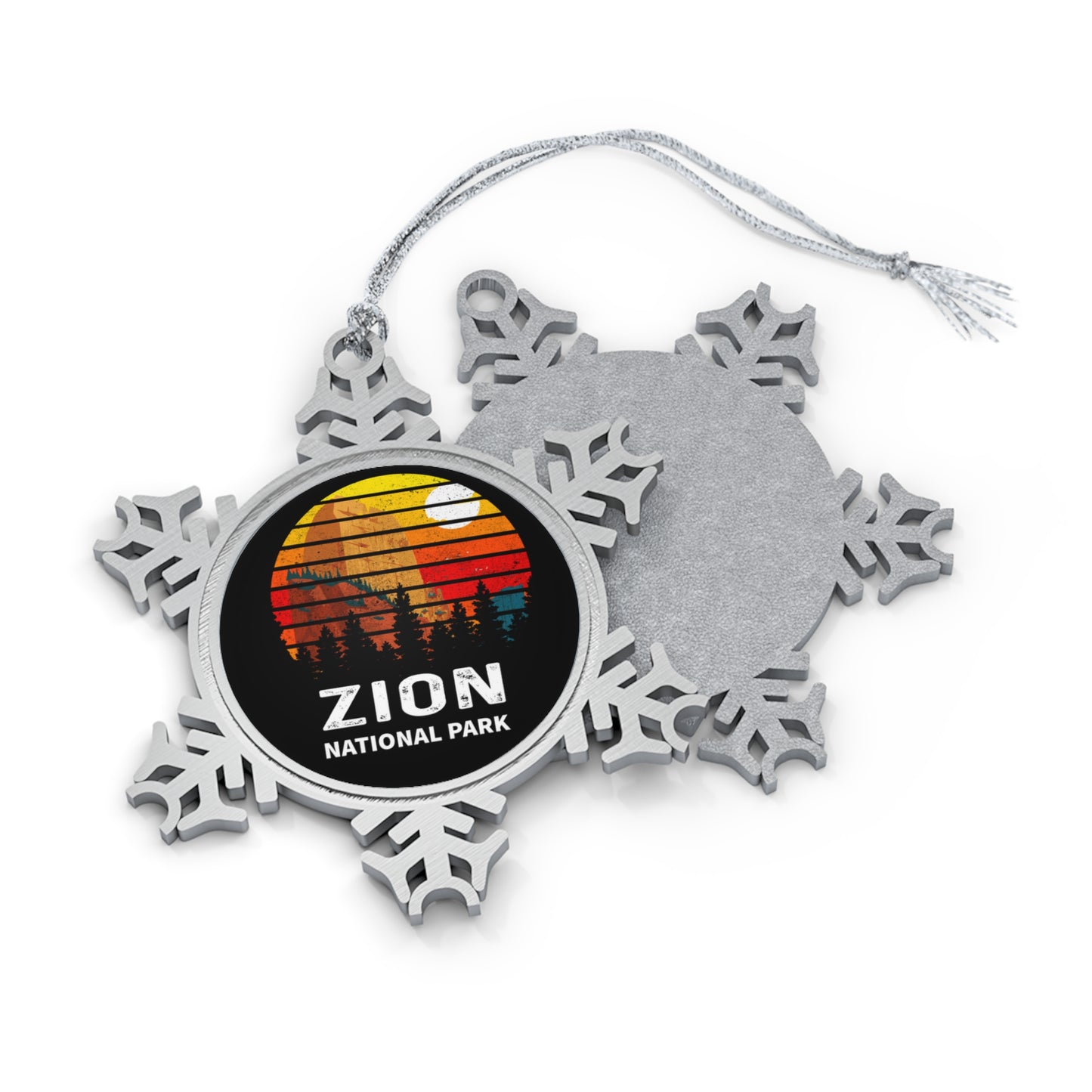 Zion National Park Ornament, Gifts from Friends, Ideal Christmas Gifts for Family and Outdoor Enthusiasts NP044ALL