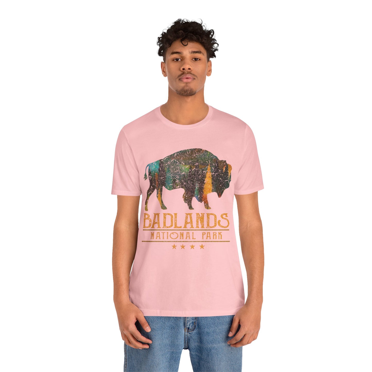 Badlands Shirt, Badland National Park Buffalo Bison South Dakota shirt - NPT082ALL