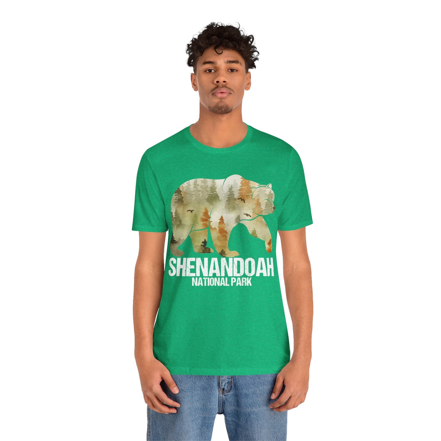 Shenandoah Shirt, Shenandoah National Park Camping Forest Bear Hiking Shirt - NP0234ALL