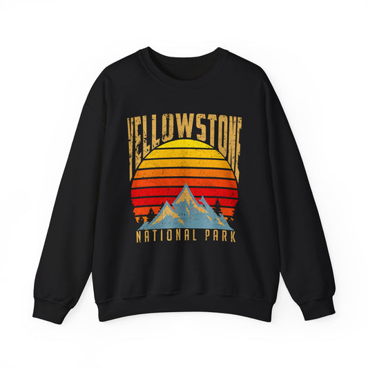 Yellowstone National Park NPS Hiking Sweatshirt - NP004ALL