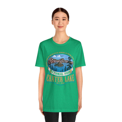 Crater Lake National Park Acadia Camping Trip Oregon Shirt - NPT085ALL