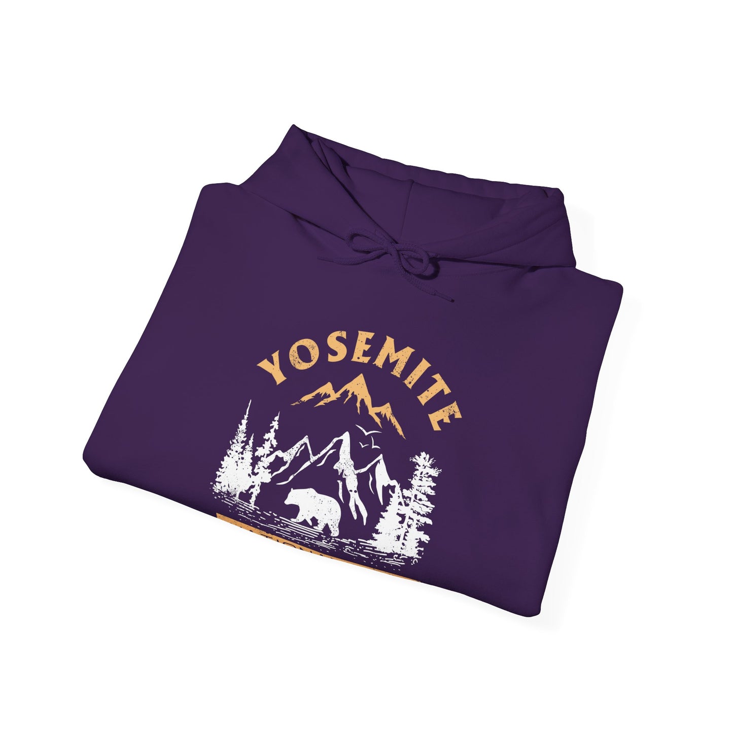 Yosemite National Park Bear Hiking Camping Gift Hoodie - NPT033ALL