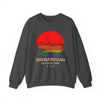 Vintage Shenandoah National Park Souvenir Hiking Sweatshirt - NP043ALL