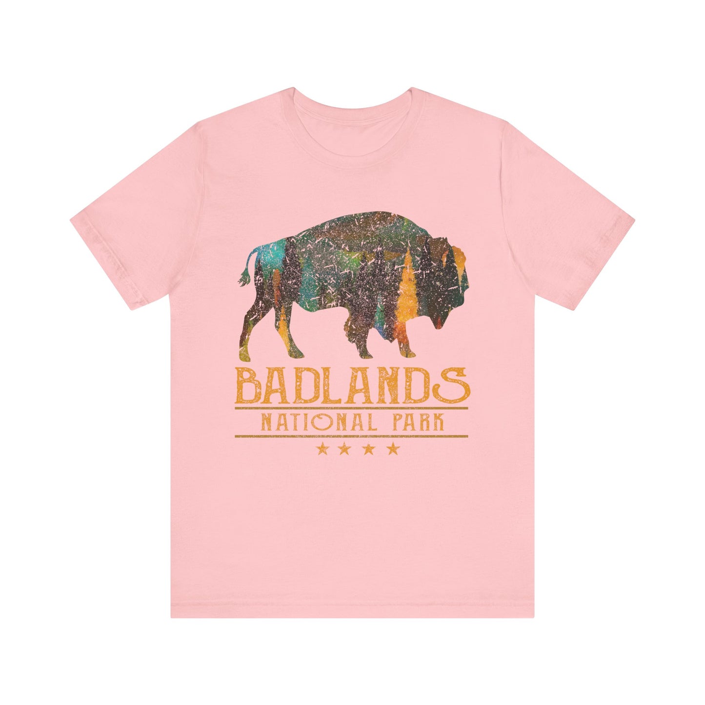 Badlands Shirt, Badland National Park Buffalo Bison South Dakota shirt - NPT082ALL